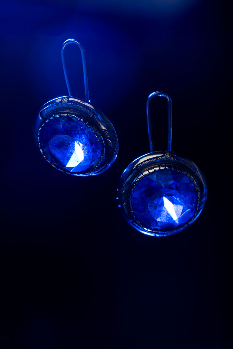 Blue Earrings