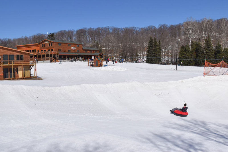 Our Whitewater tubing hill